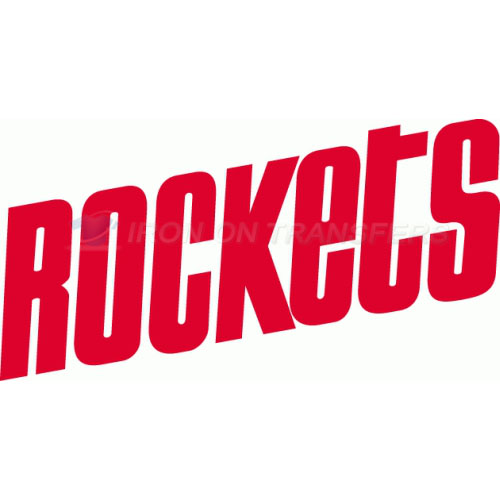 Houston Rockets Iron-on Stickers (Heat Transfers)NO.1021